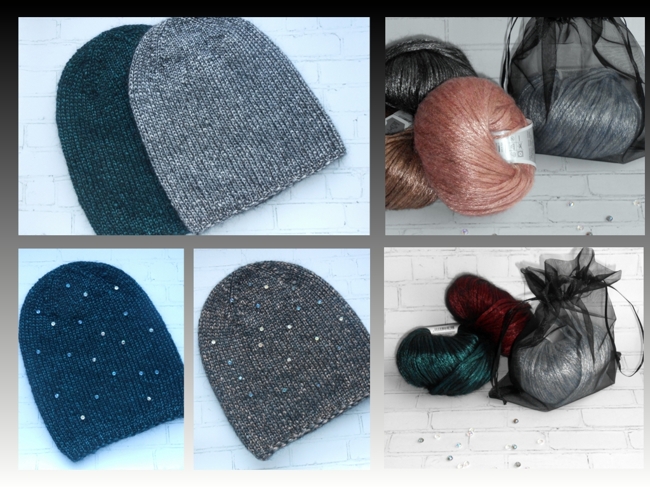 Наборы для вязания красивых шапочек