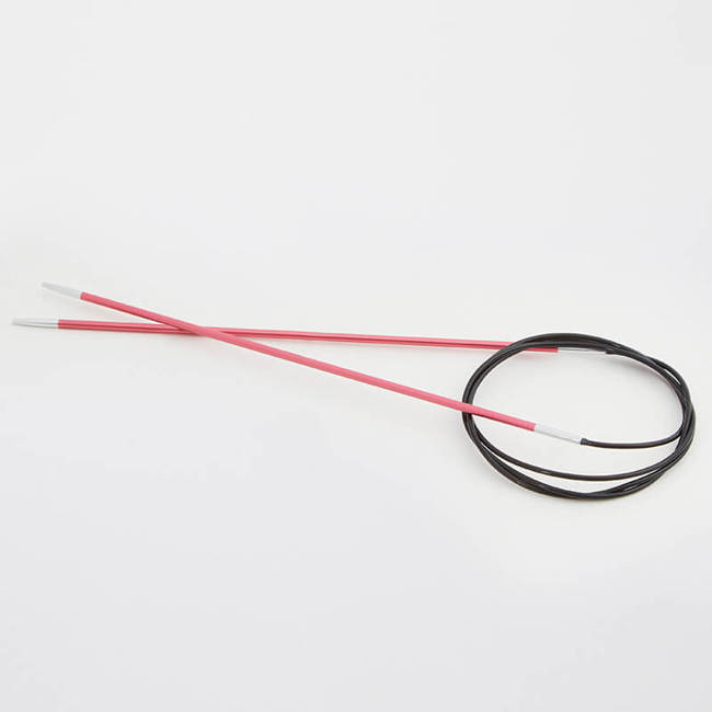 Спицы круговые KnitPro Zing, диаметр №2-2,75 мм/80-100 см.