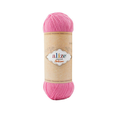 Alize Superwash ARTISAN (фото, №178 розовый)