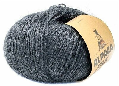 Alpaca Silk (403 графит) Alpaca Silk (фото, 403 графит)