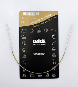 SELTER/ADDI Спицы, круговые супергладкие №2,0 - 3,5мм, длина лески 20 - 30 см.