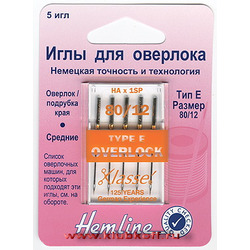 Hemline Иглы для оверлока