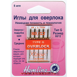 Hemline Иглы для оверлока